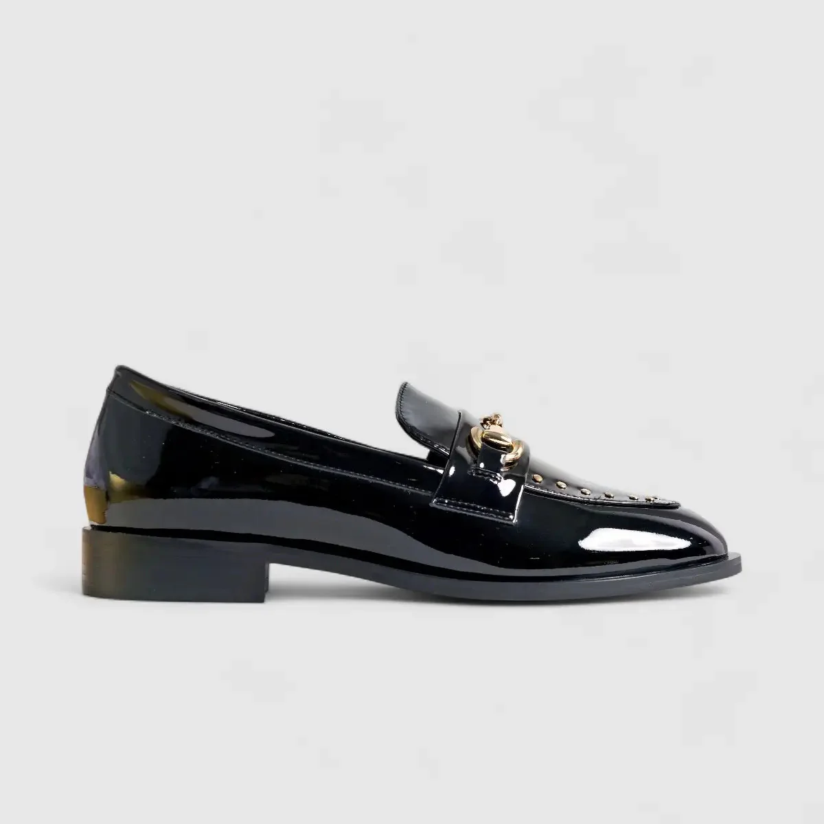 Bulbul Leather Loafers Black LAR6019