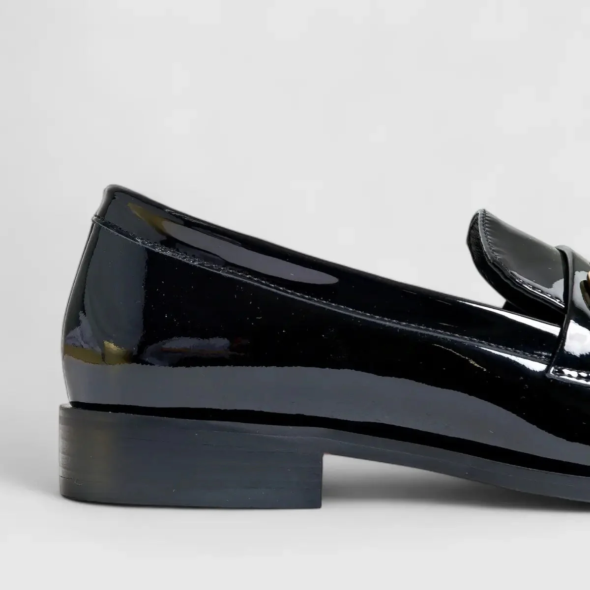 Bulbul Leather Loafers Black LAR6019 - Image 5