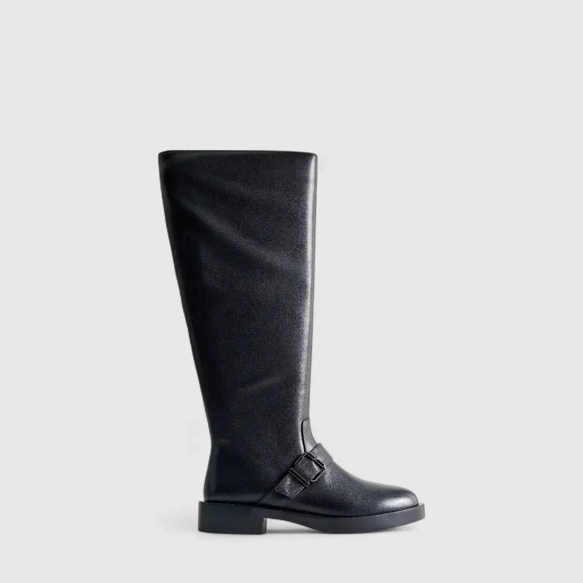 Bulbul Leather Long Boot Black LAR6008