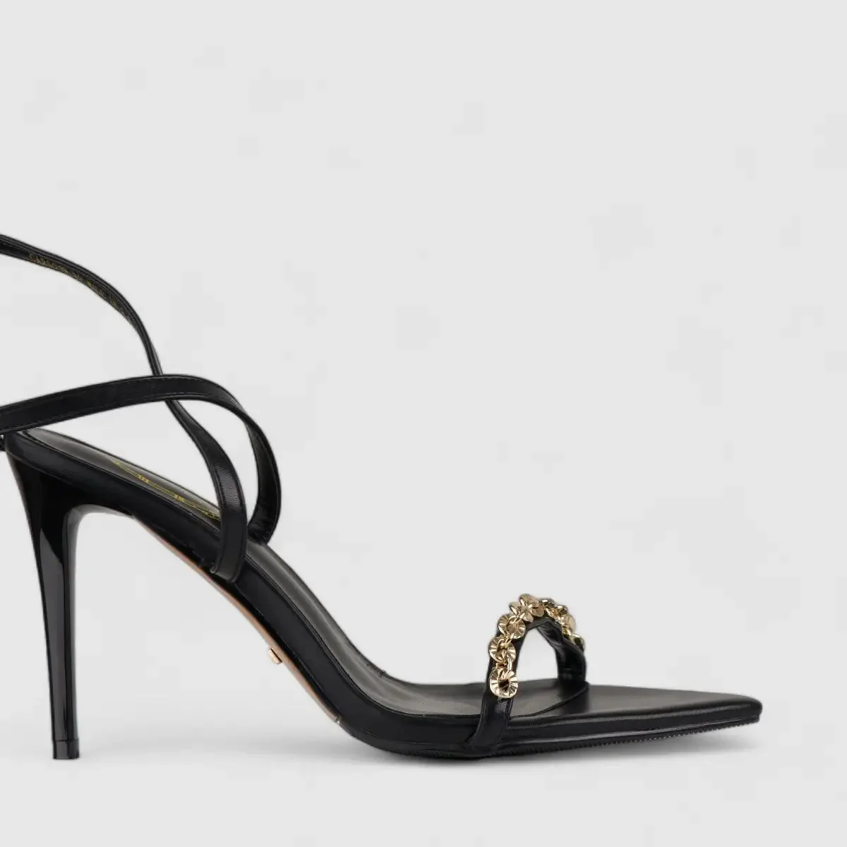 Bulbul Stiletto Heel Sandal Black CAR5019 - Image 4