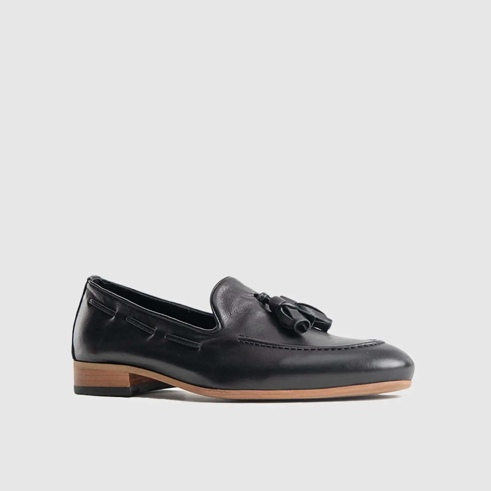 Bulletti Casual Slip On Loafers - 002 Black - Image 2