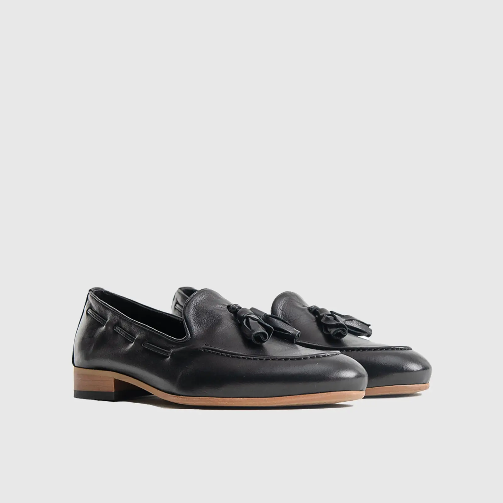 Bulletti Casual Slip On Loafers - 002 Black - Image 3