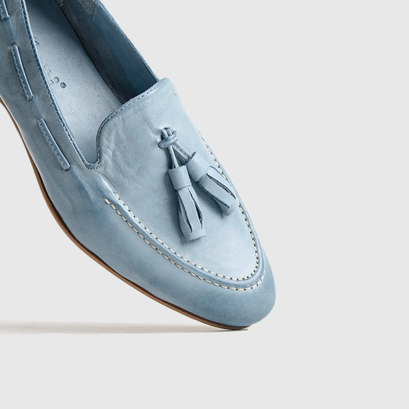 Bulletti Casual Slip On Loafers - 002 Blue - Image 5