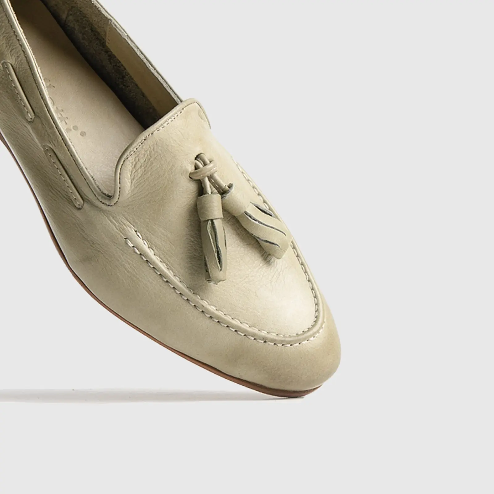 Bulletti Casual Slip On Loafers 002 - Light Green - Image 5