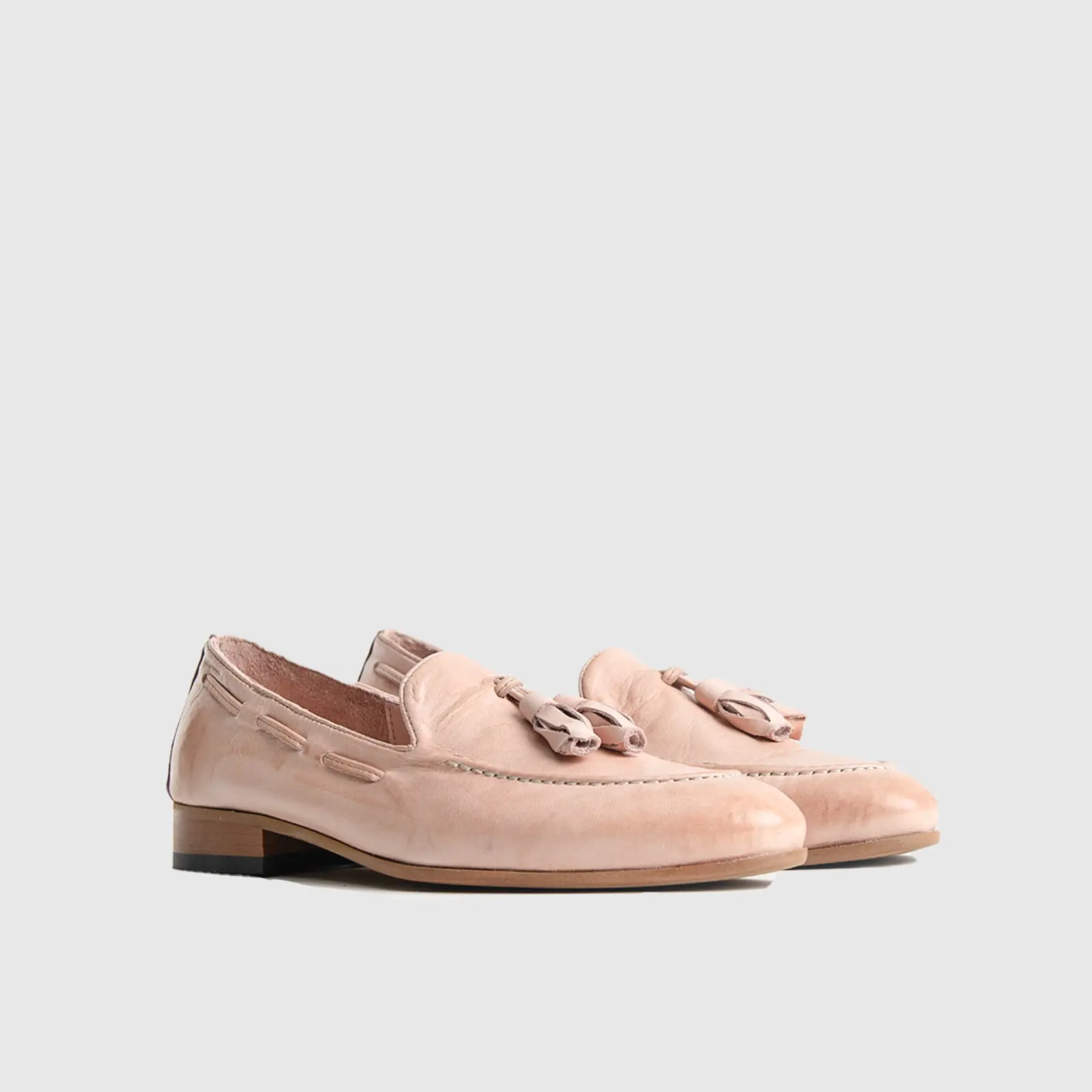 Bulletti Casual Slip On Loafers - 002 Pink - Image 3