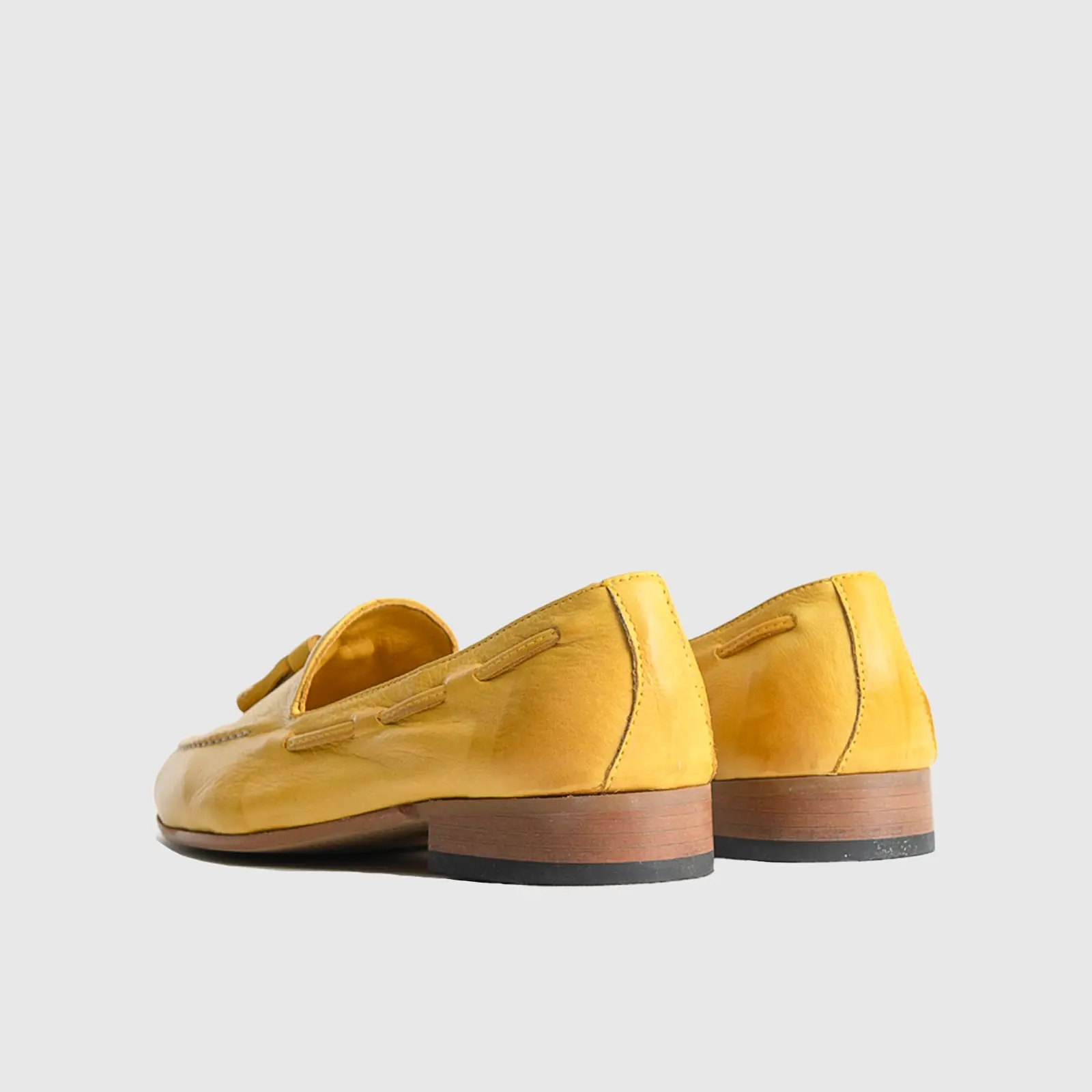 Bulletti Casual Slip On Loafers - 002 Yellow - Image 4