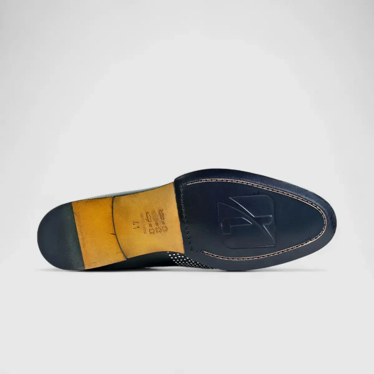 Bulletti Dress Oxfords Studs Black 123-86 BC11 - Image 4
