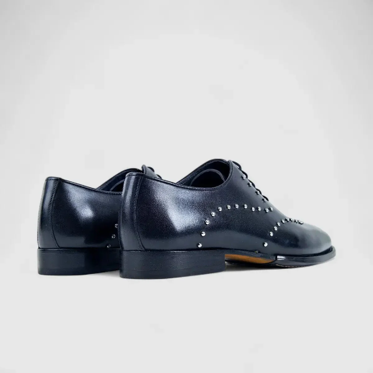 Bulletti Dress Oxfords Studs Black 123-88 BC12 - Image 3