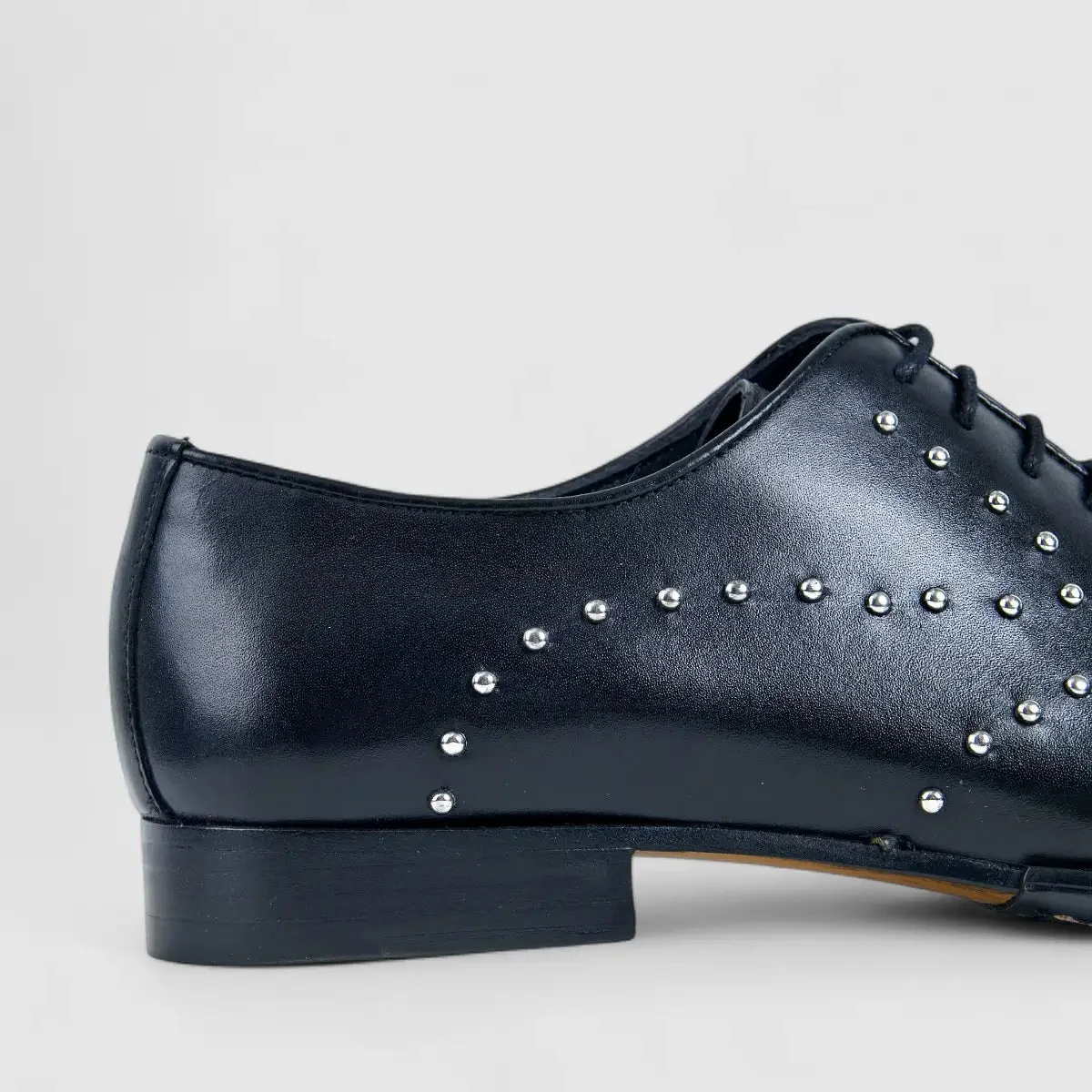Bulletti Dress Oxfords Studs Black 123-88 BC12 - Image 5