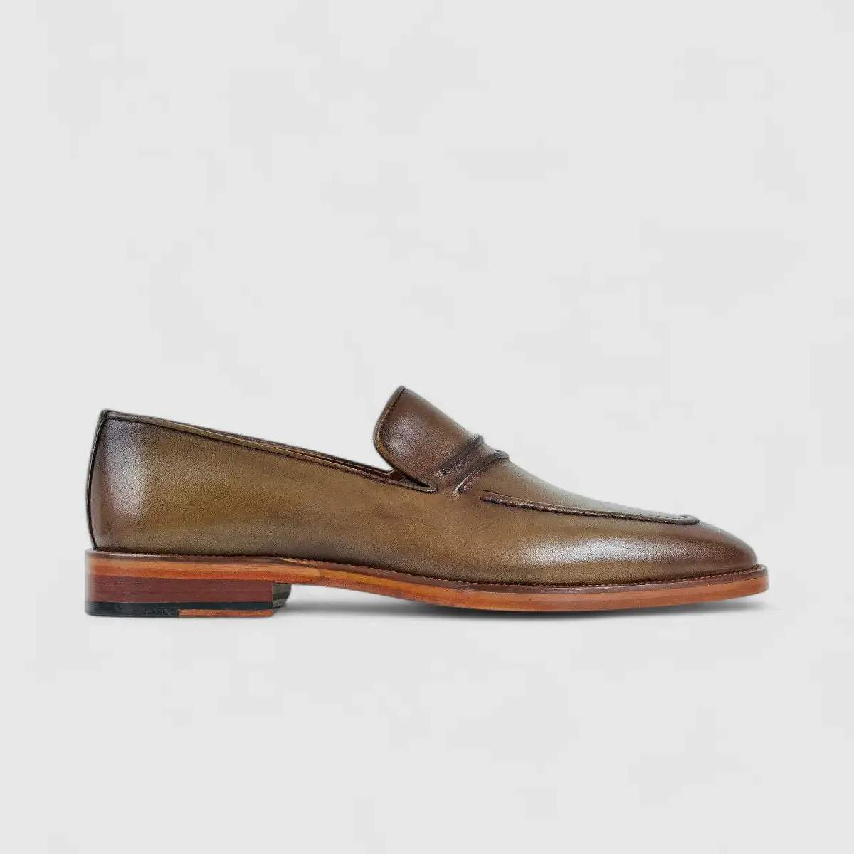 Bulletti Dress Slip Ons Walnut 2-450 BC21