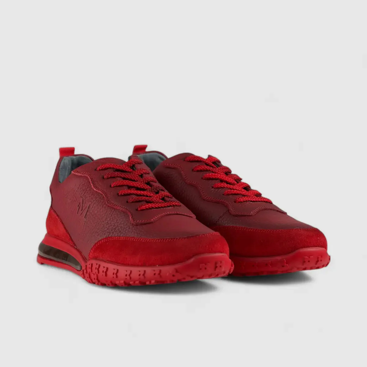 Bulletti Lace Up Sneaker Red 152-15160 - Image 2