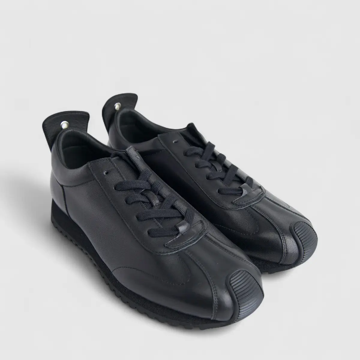 Bulletti Men's Leather Sneaker W2409050 Enzo Black BK18 - Image 2