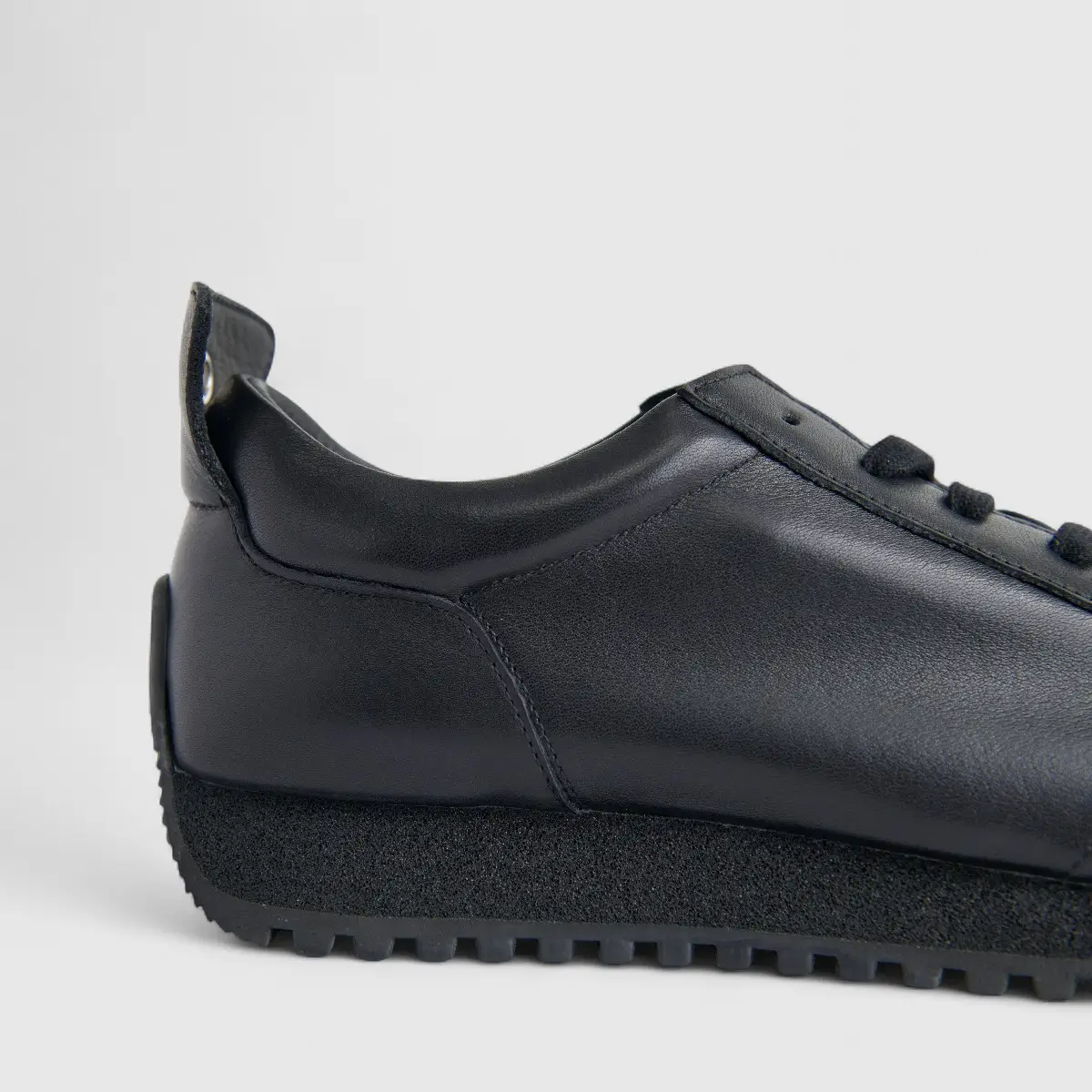 Bulletti Men's Leather Sneaker W2409050 Enzo Black BK18 - Image 5