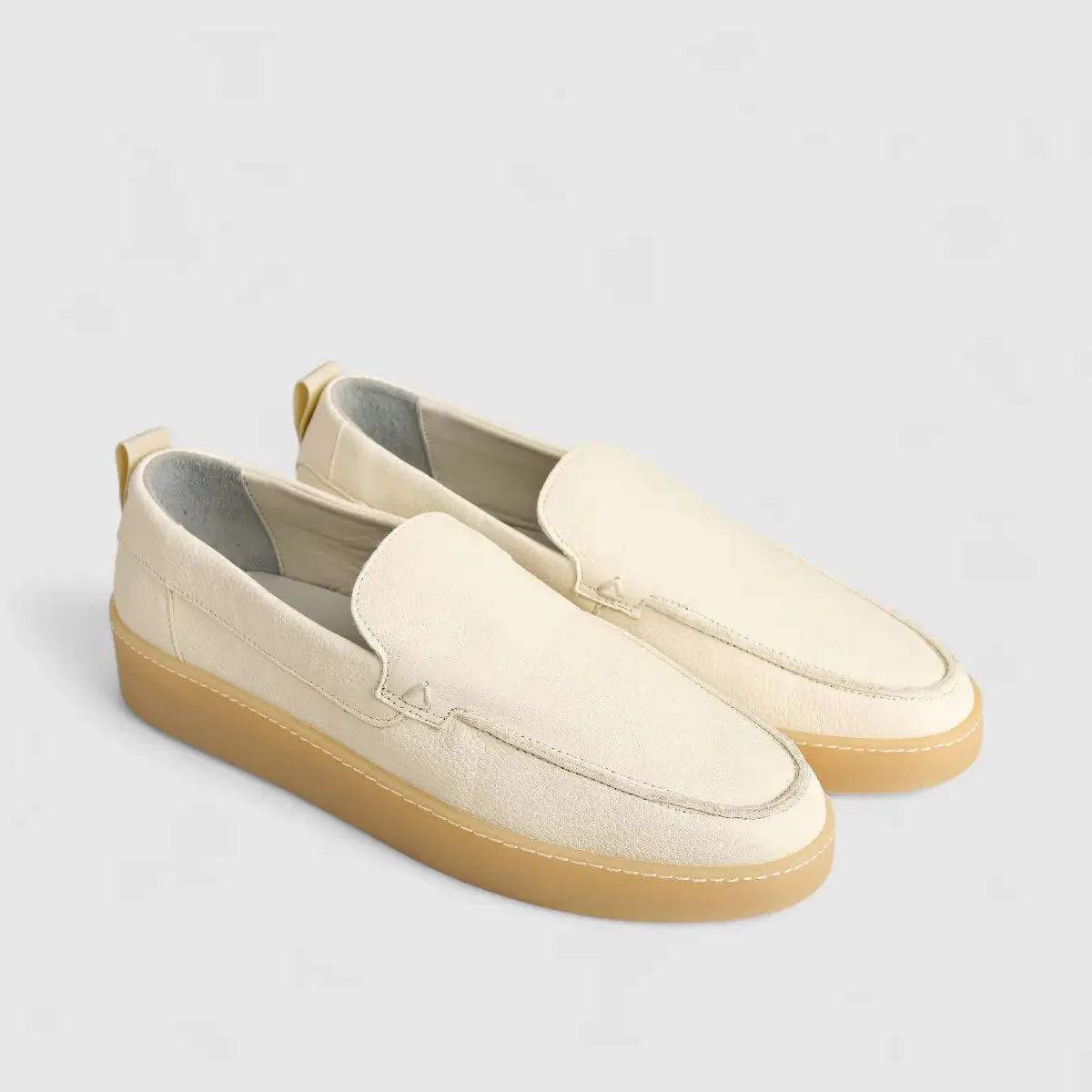 Bulletti Men's Loafer W2409003 White BK7 - Image 2