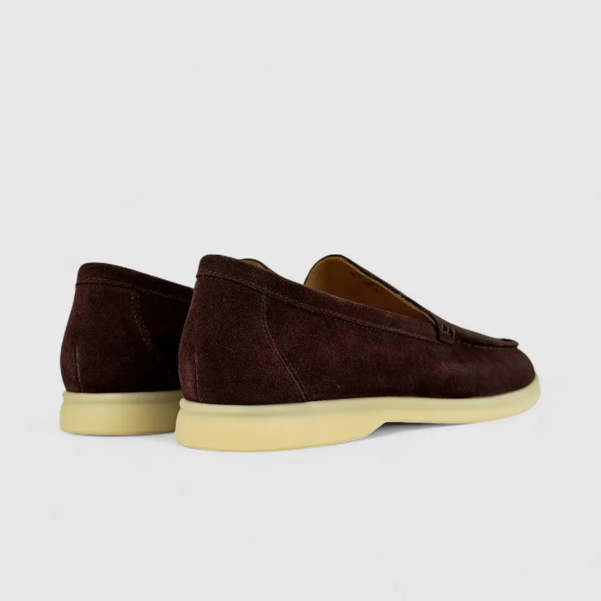 Bulletti Men's Suede Loafer F2406048 Coffee BK11 - Image 3