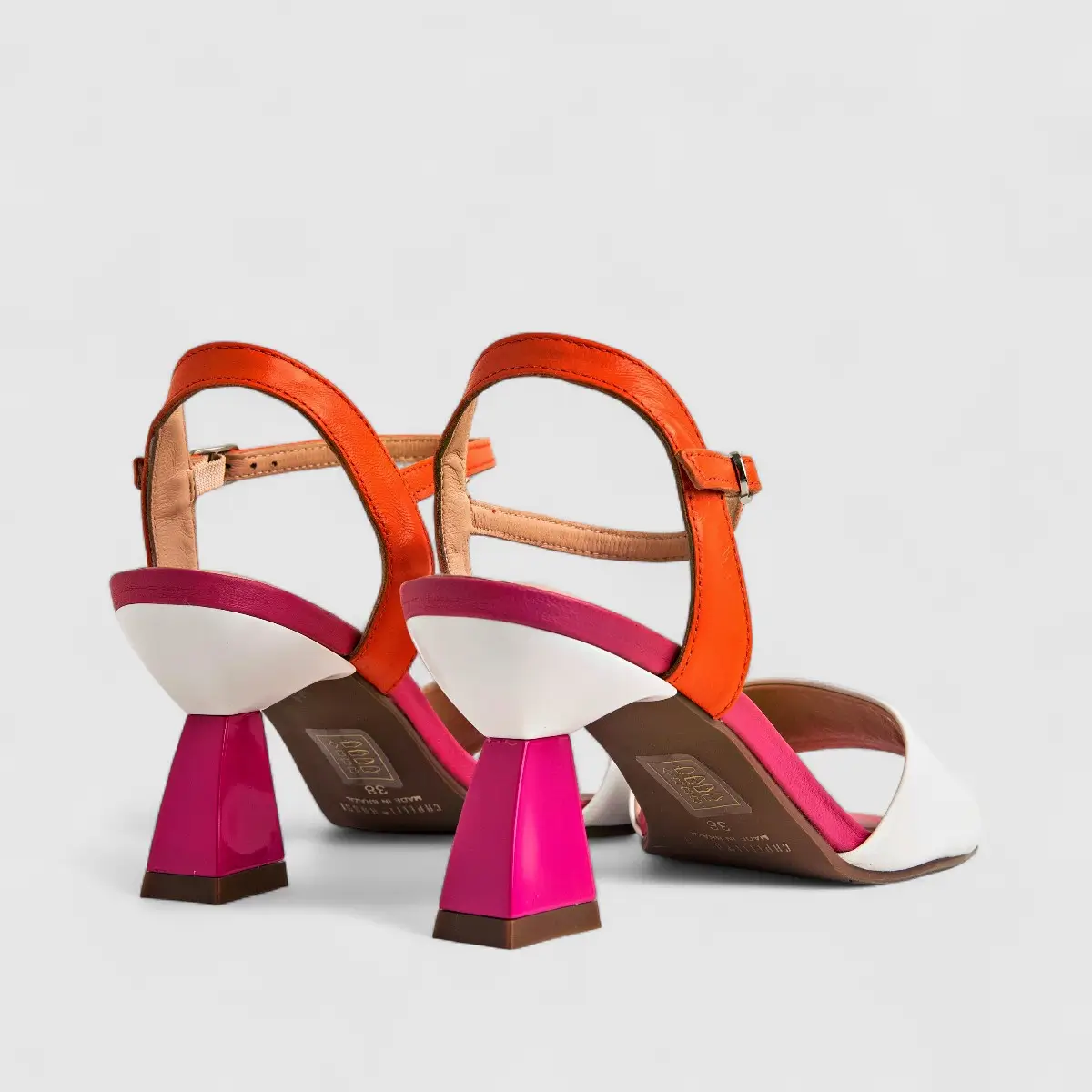 Capelli Rossi Leather Ladies Sandal 10817 Multi CR63 - Image 3