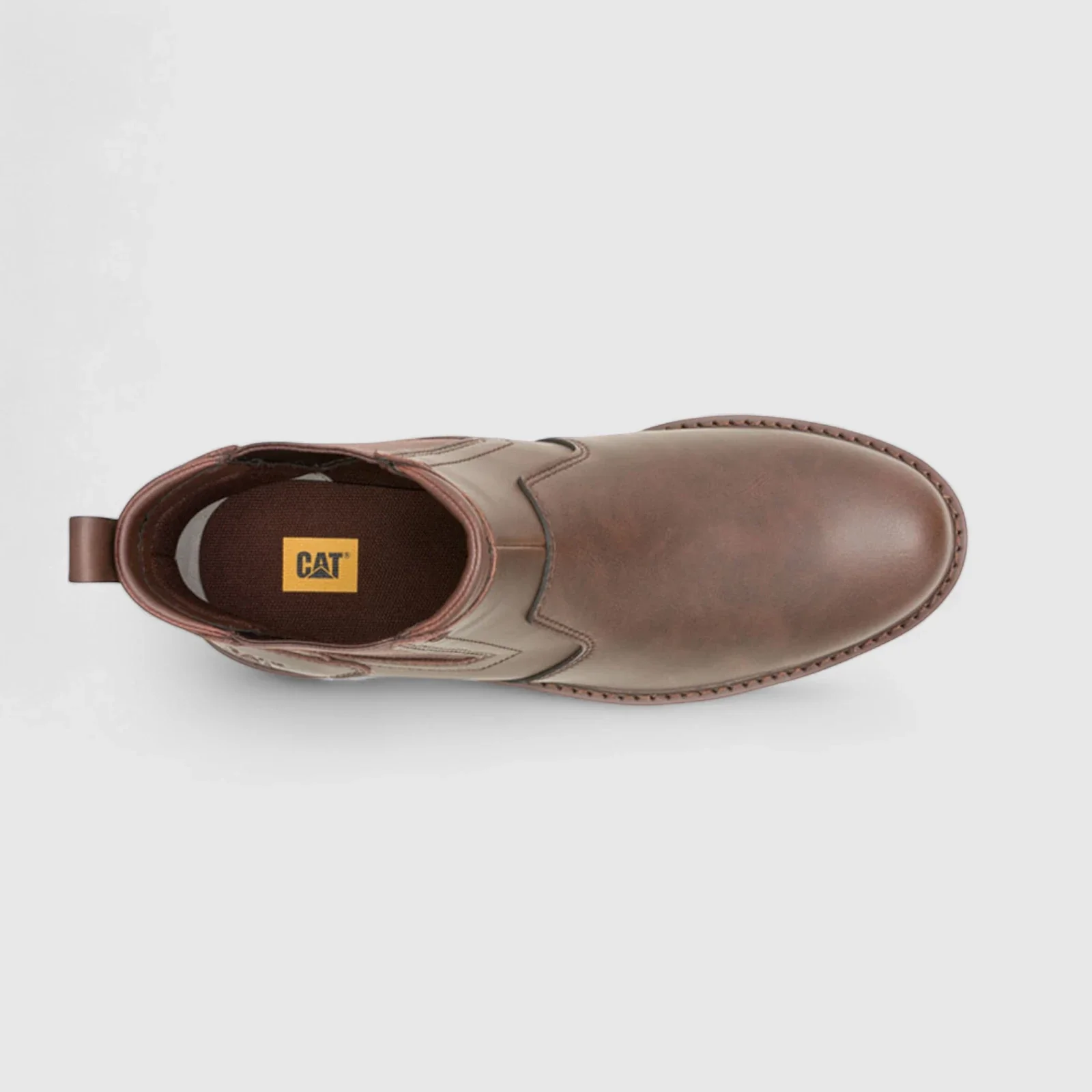 Cat Men's Staten Chelsea P726709 Dark Brown CT343 - Image 4