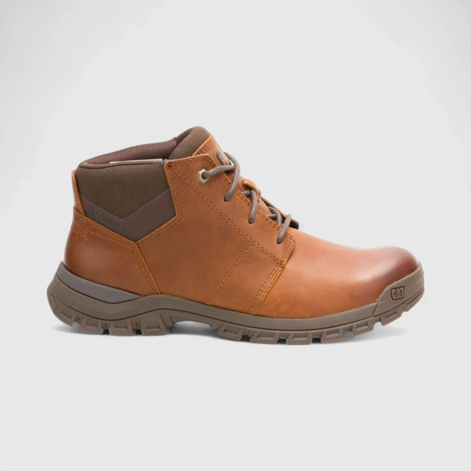 Cat Men's Threshold Chukka Burnish P726439 Leather Brown CT325