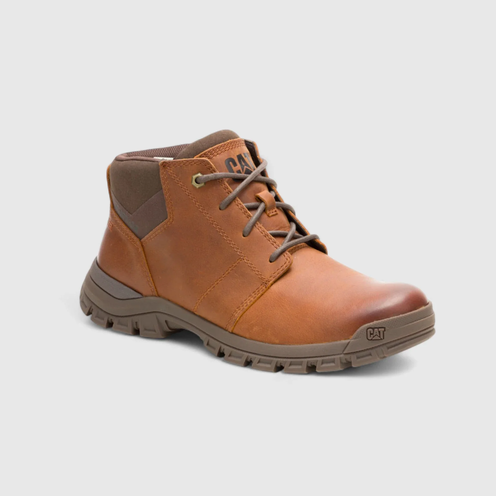 Cat Men's Threshold Chukka Burnish P726439 Leather Brown CT325 - Image 2