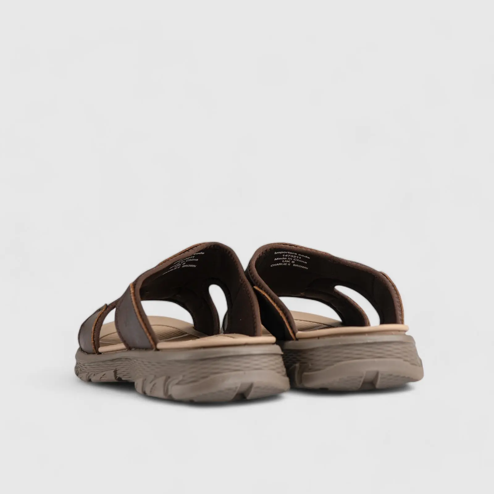 Charlie Comfort Slide Sandal Brown 00878 HP202 - Image 3