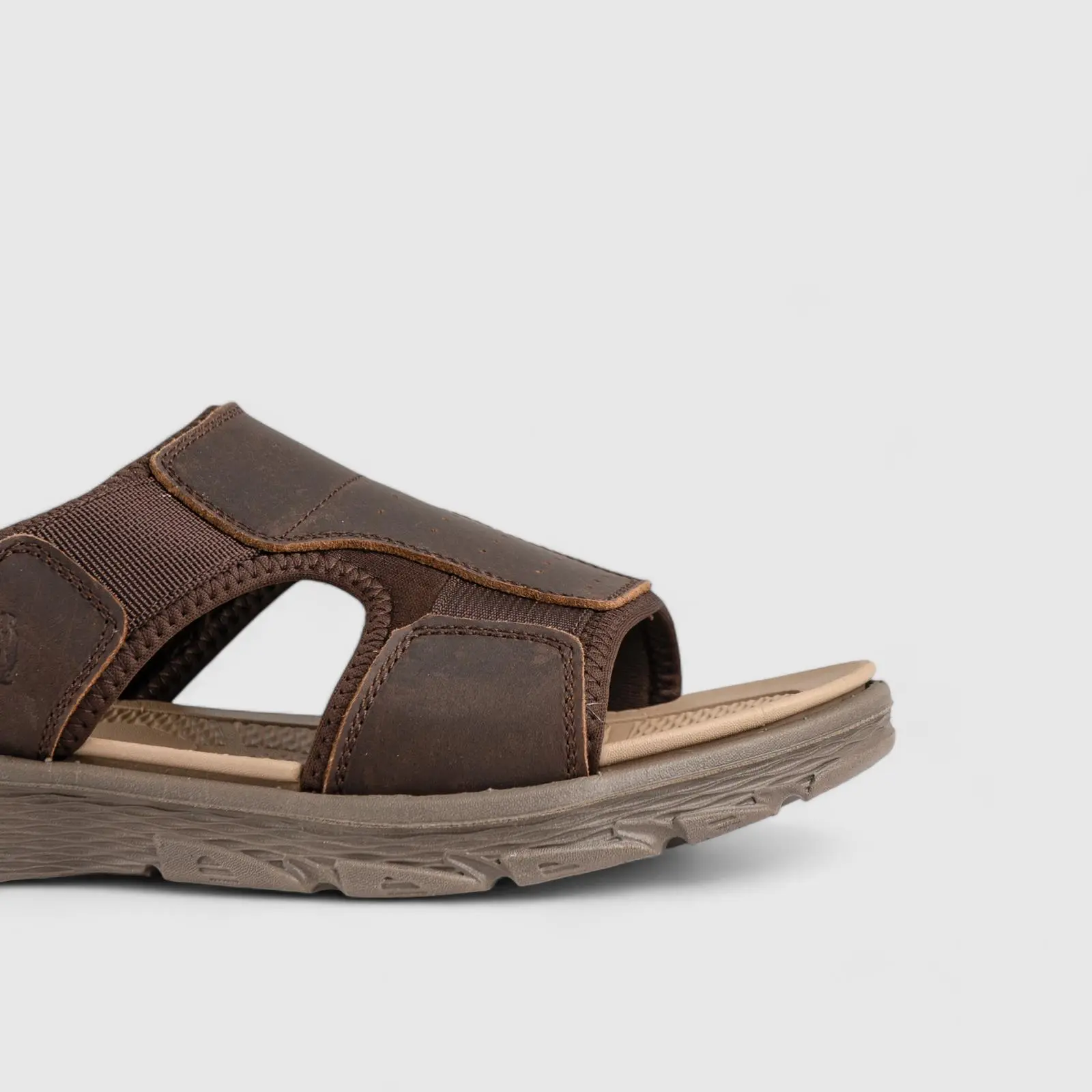 Charlie Comfort Slide Sandal Brown 00878 HP202 - Image 5