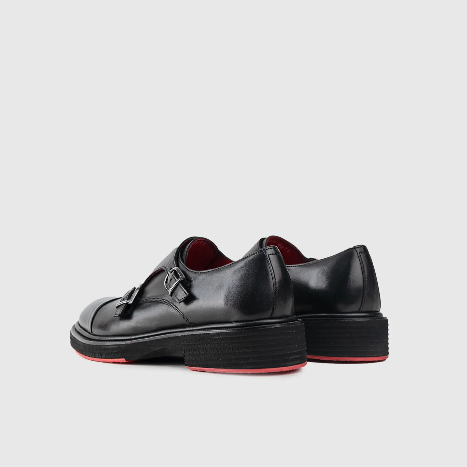 Chunky Sole Dress Loafers 9769 Black Matt FC23 - Image 4