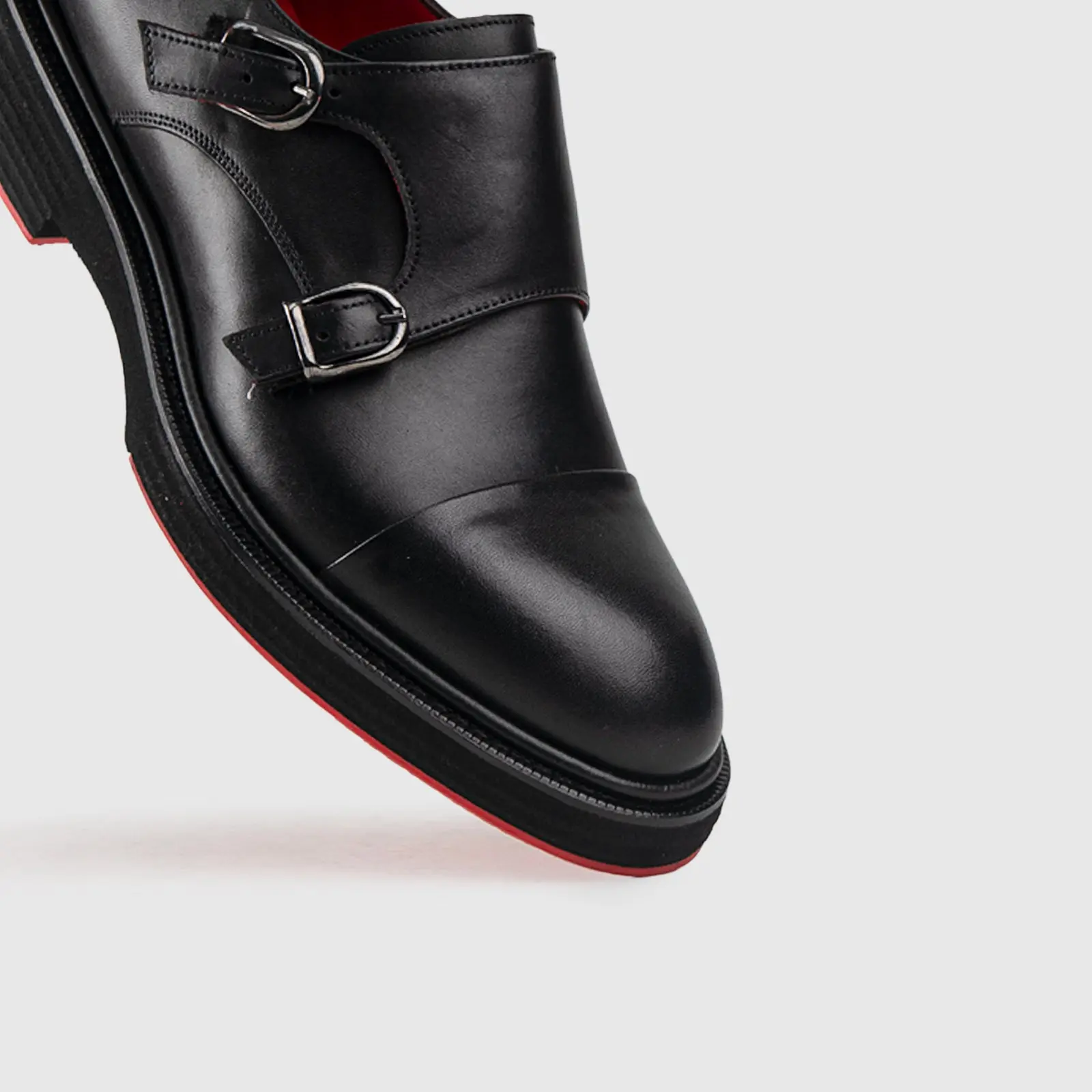 Chunky Sole Dress Loafers 9769 Black Matt FC23 - Image 6
