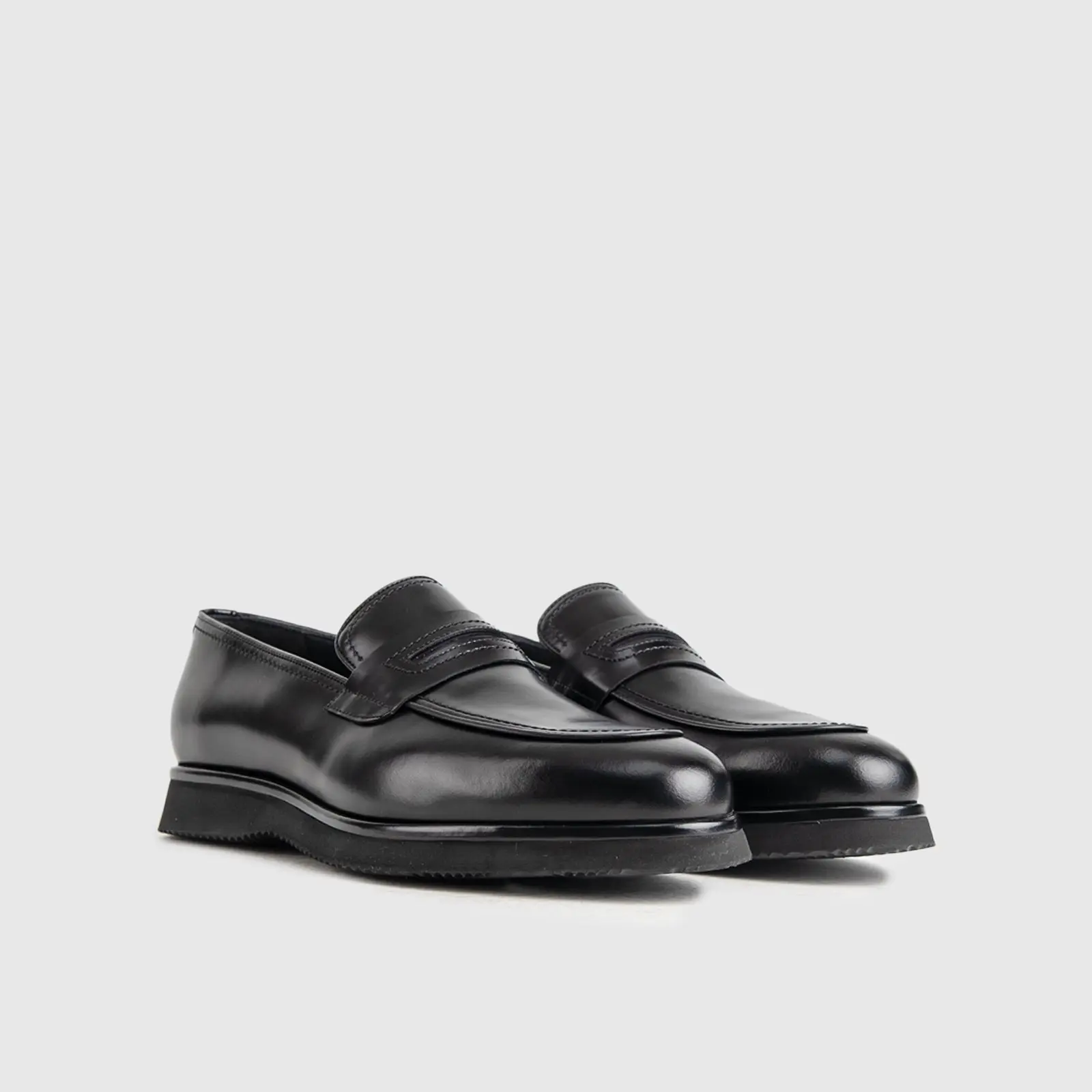 Chunky Sole Dress Loafers TNC 35 Black - Image 3