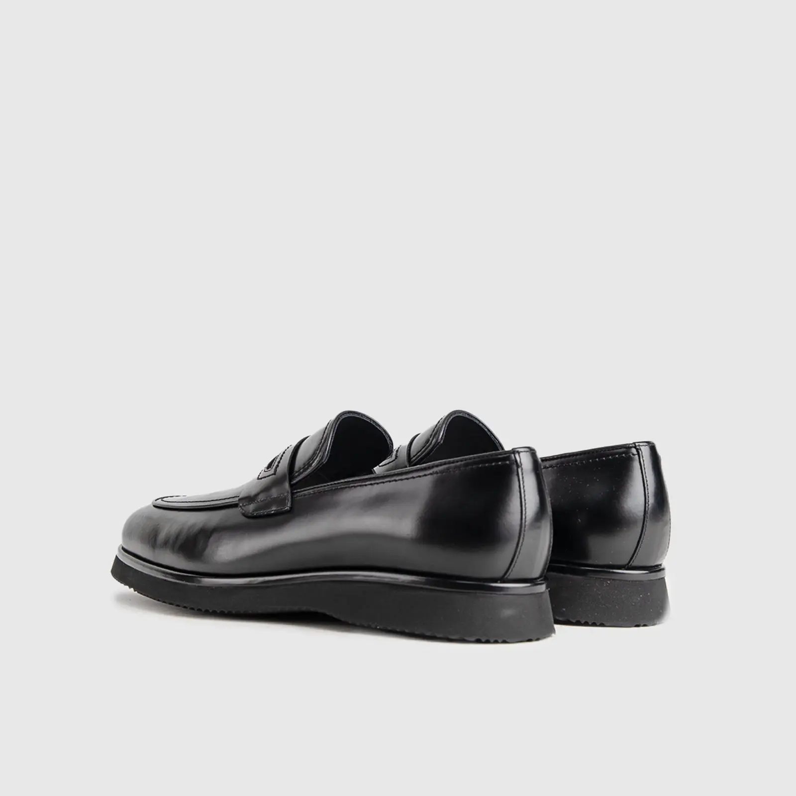 Chunky Sole Dress Loafers TNC 35 Black - Image 4