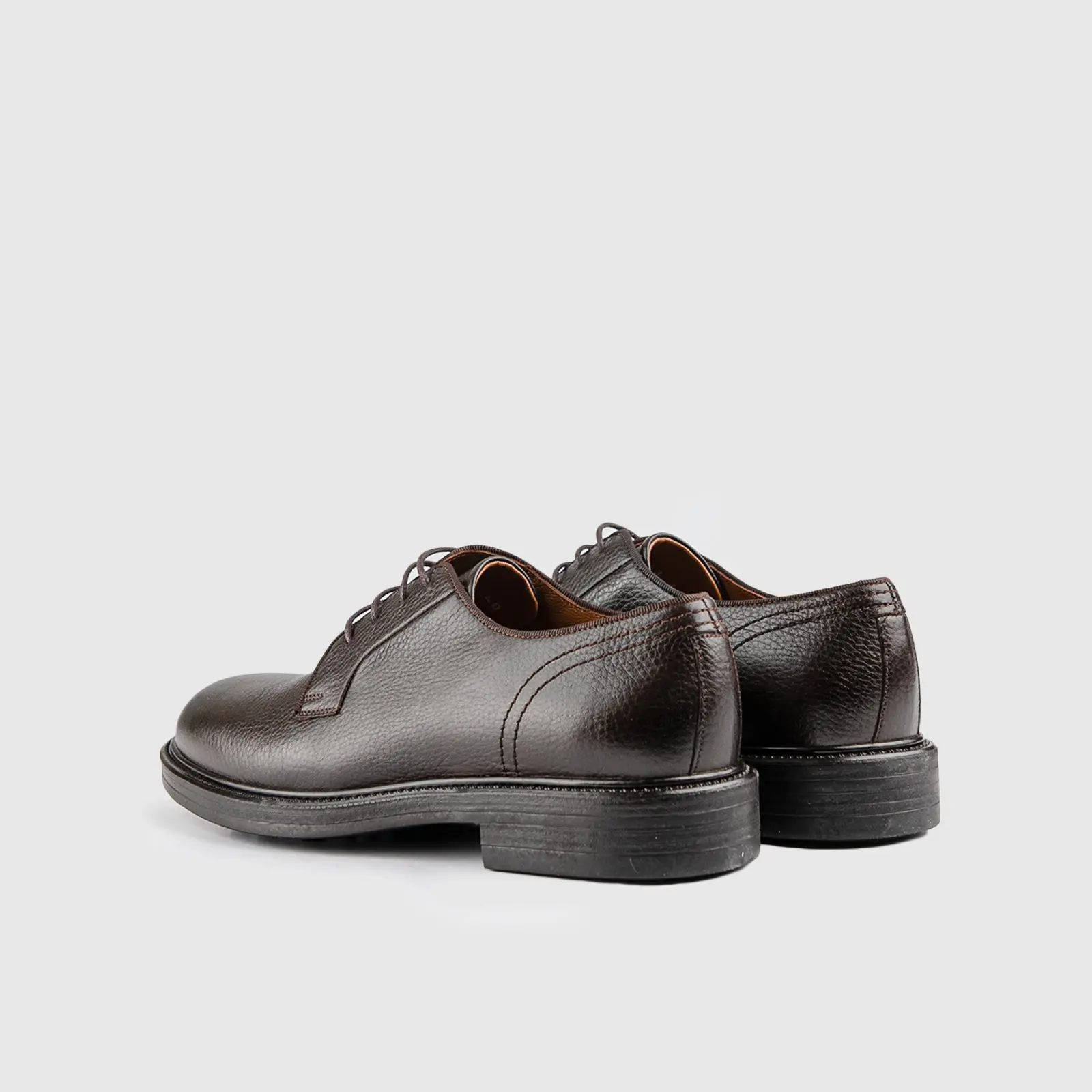 Formales Men's Lace Up Chunky Sole 2222 Brown FC44 - Image 3
