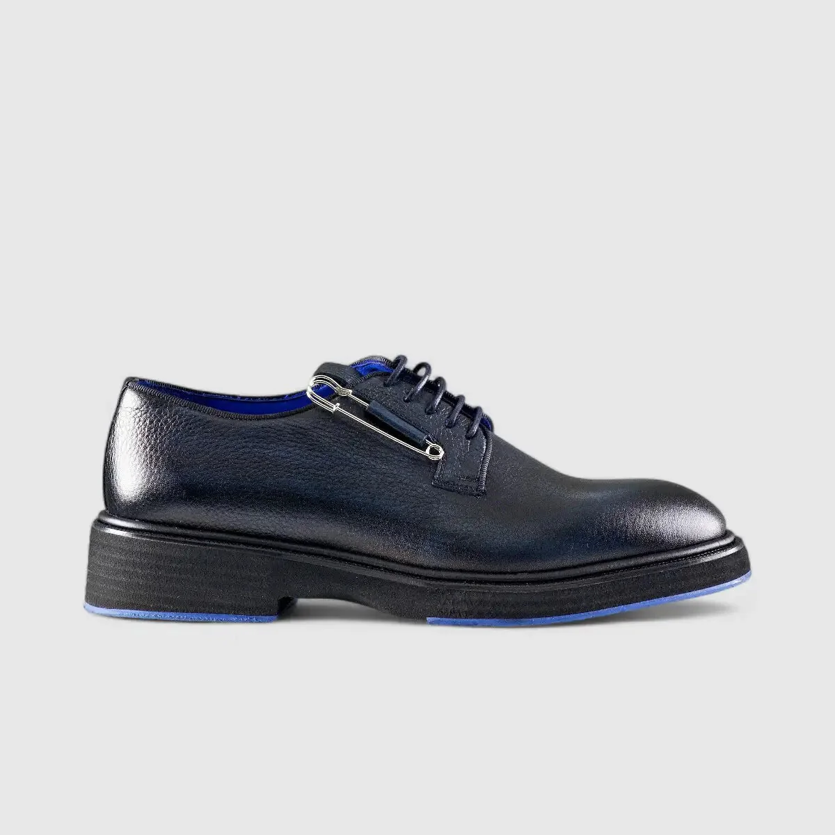 Formales Men's Chunky Sole Dress Oxfords Navy Floater 0218 FC31