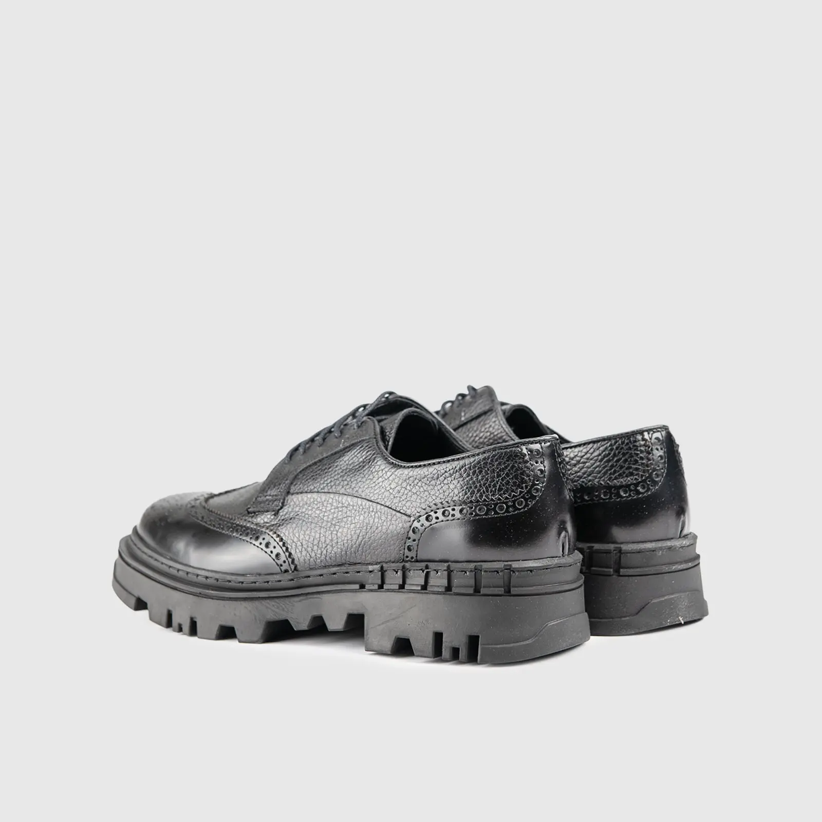 Chunky Sole Oxfords Black 2801 - Image 3