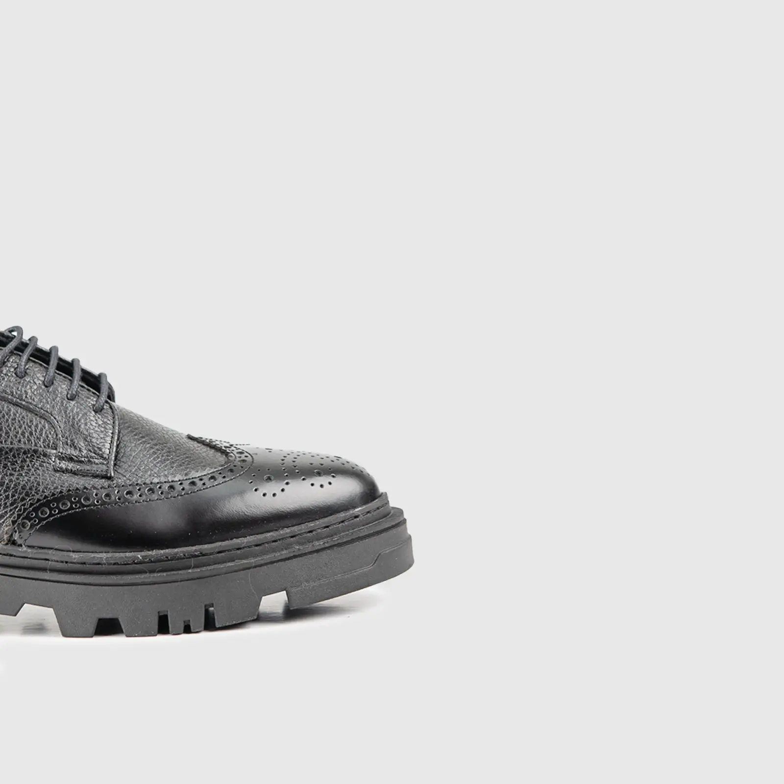 Chunky Sole Oxfords Black 2801 - Image 5