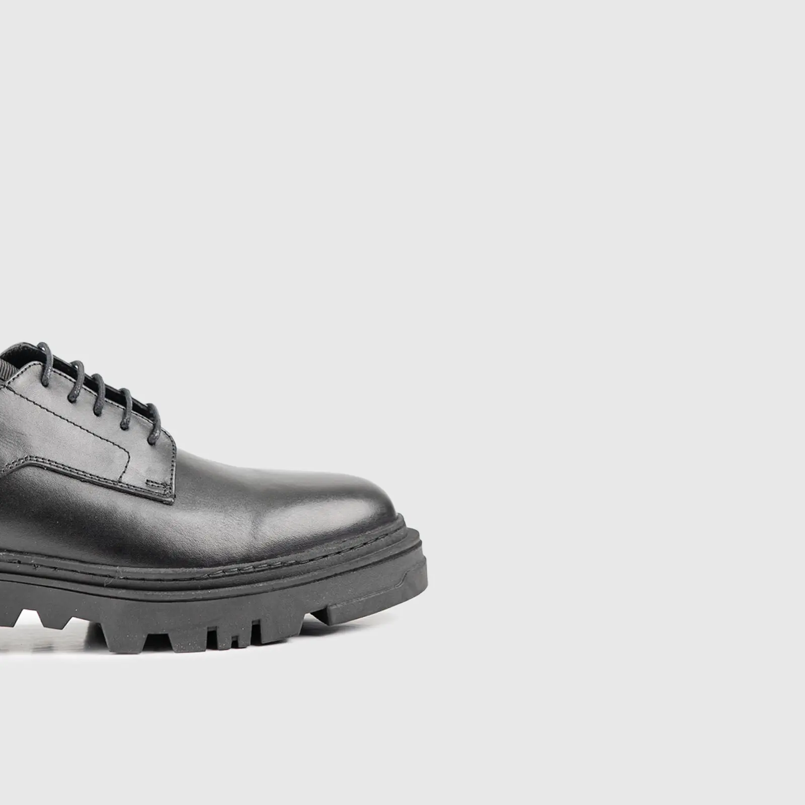 Chunky Sole Oxfords Black 4807 - Image 5