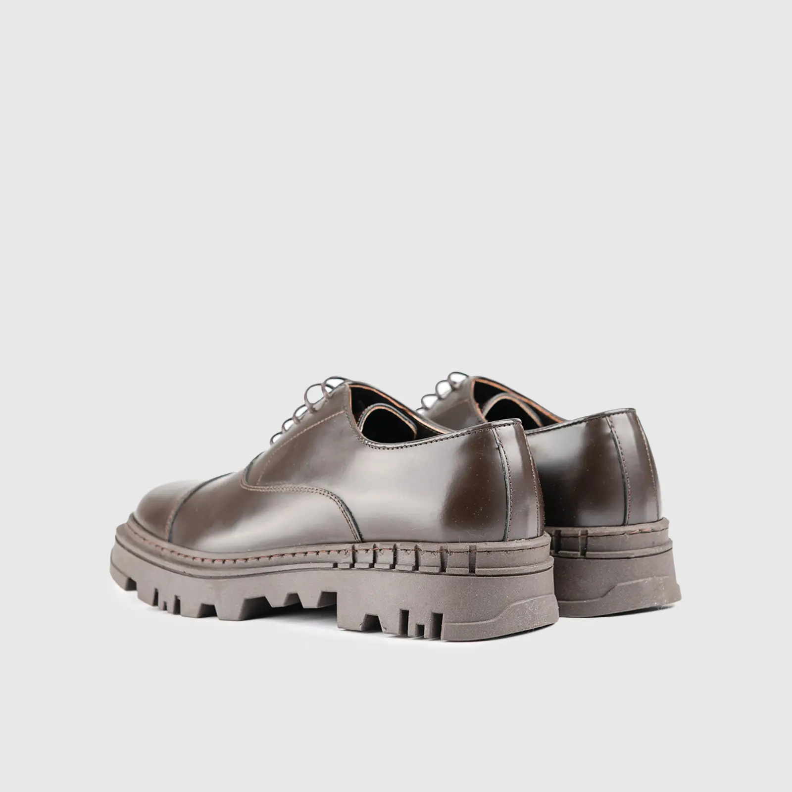 Chunky Sole Oxfords Brown 3308 - Image 3