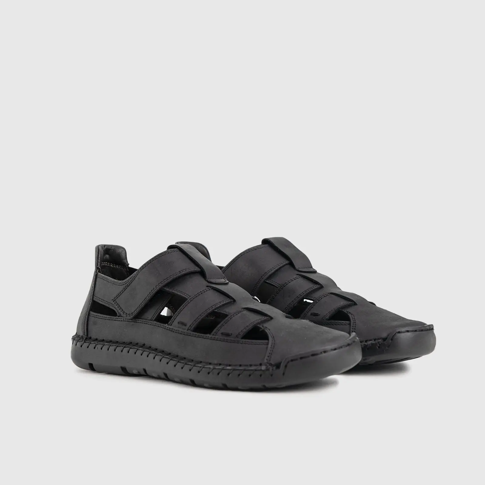 Comfort Sandals 737313 Black AN126 - Image 3