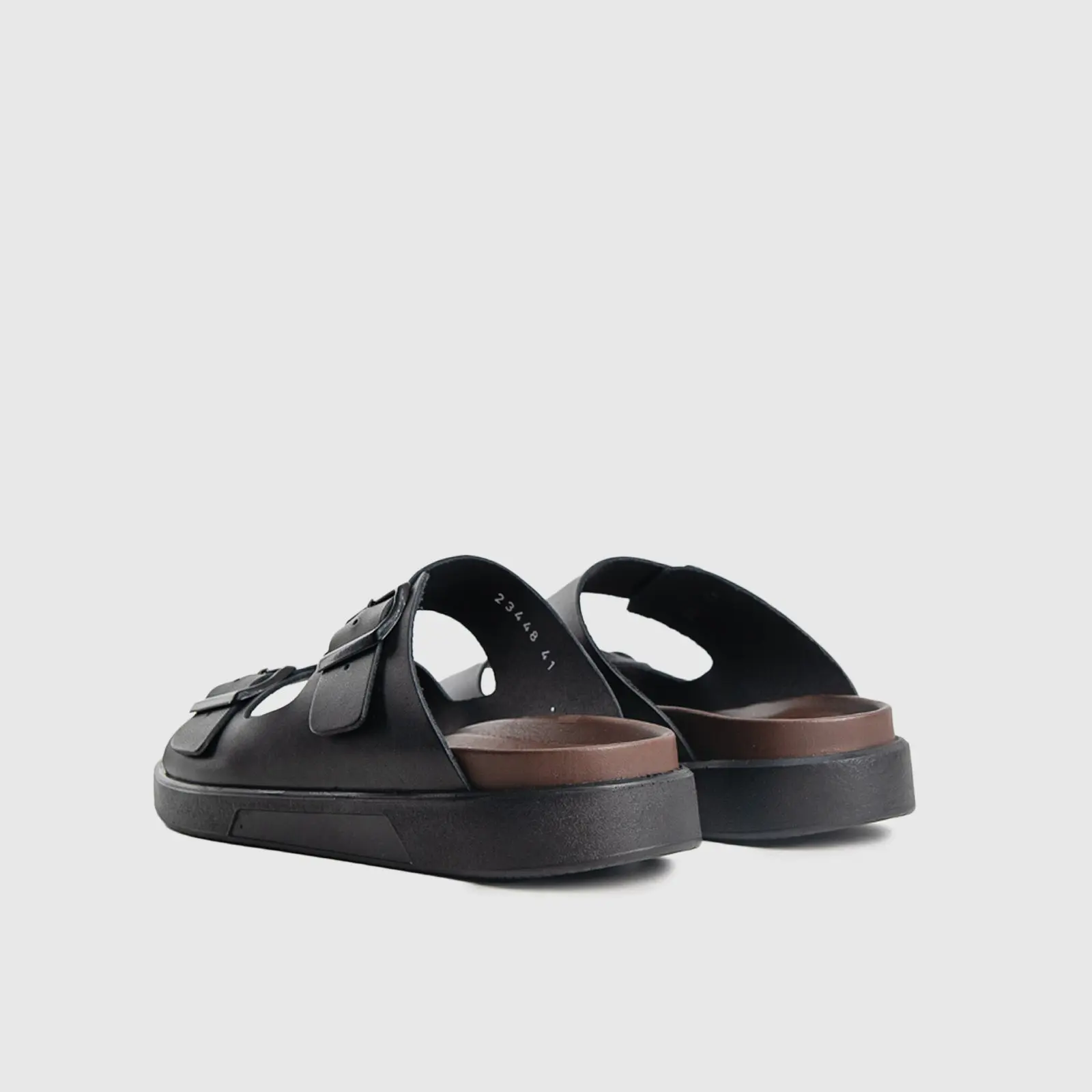 Comfort Sandals Black 23448 - Image 4