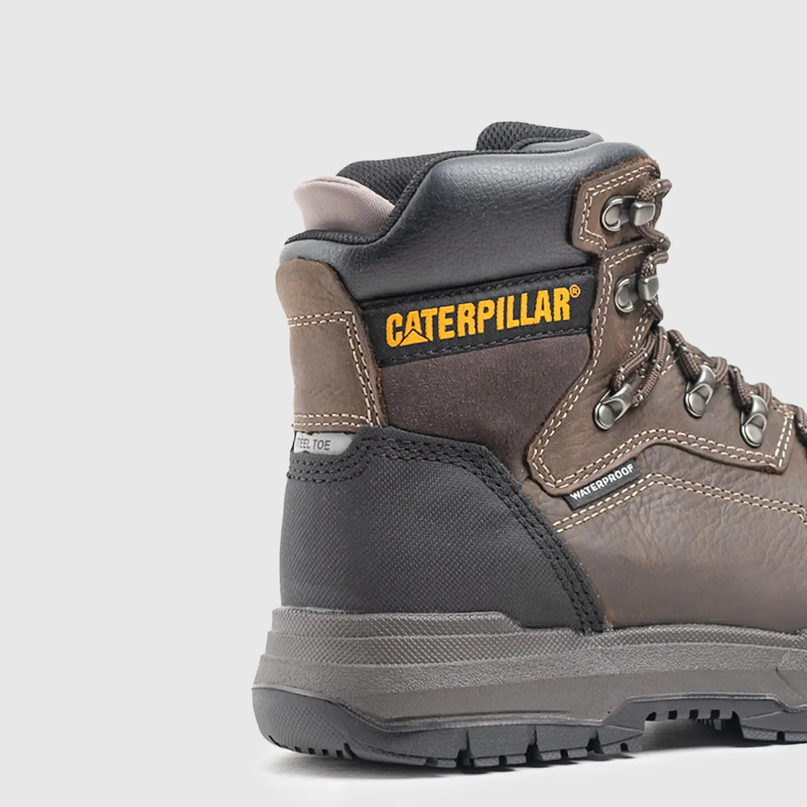 Cat Men's Diagnostic 2.0 Safety Boot Steel Toe Dark Coffee P725689 ST2 - Image 3