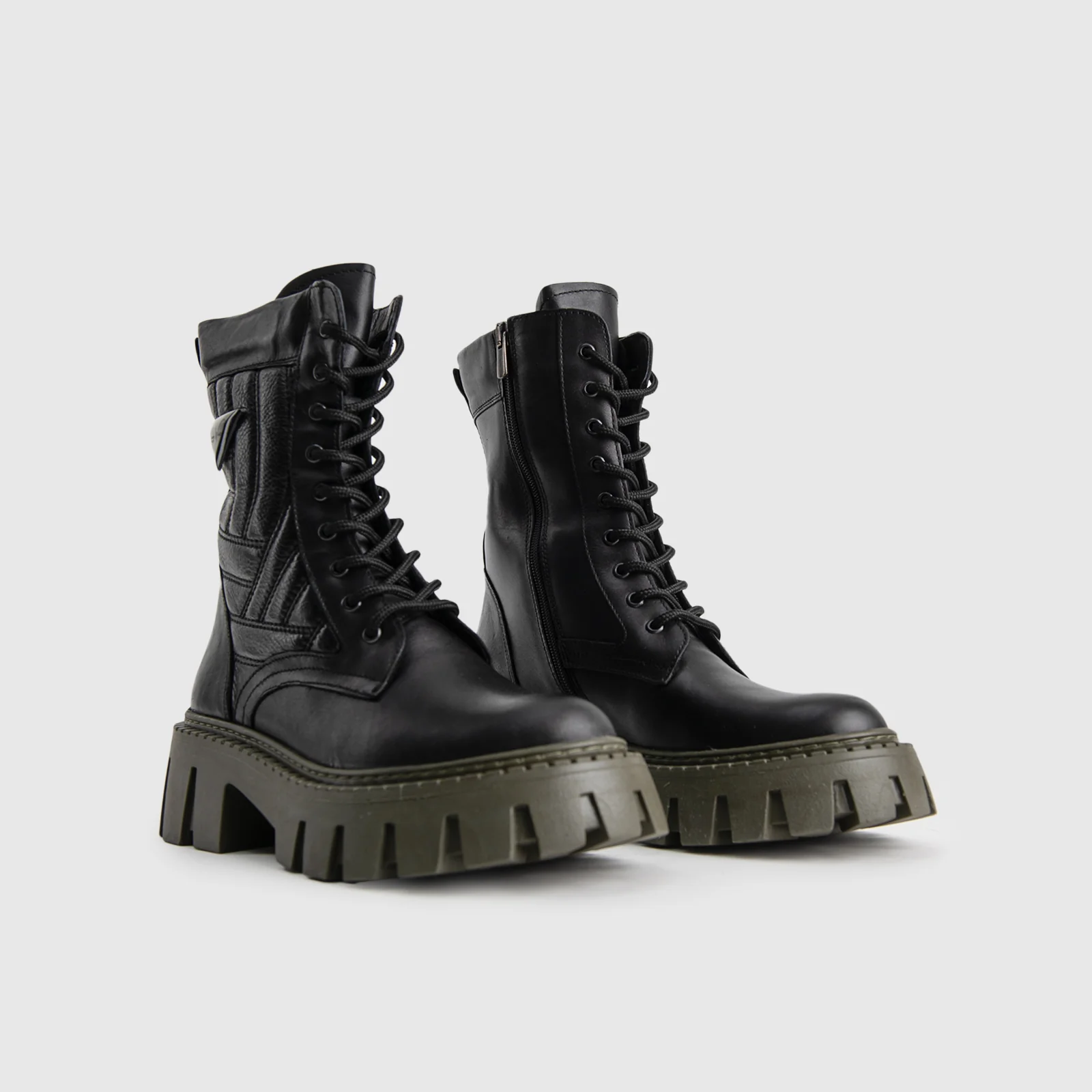 Dimato Ladies Chunky Sole Boot 070-1 D35 - Image 3