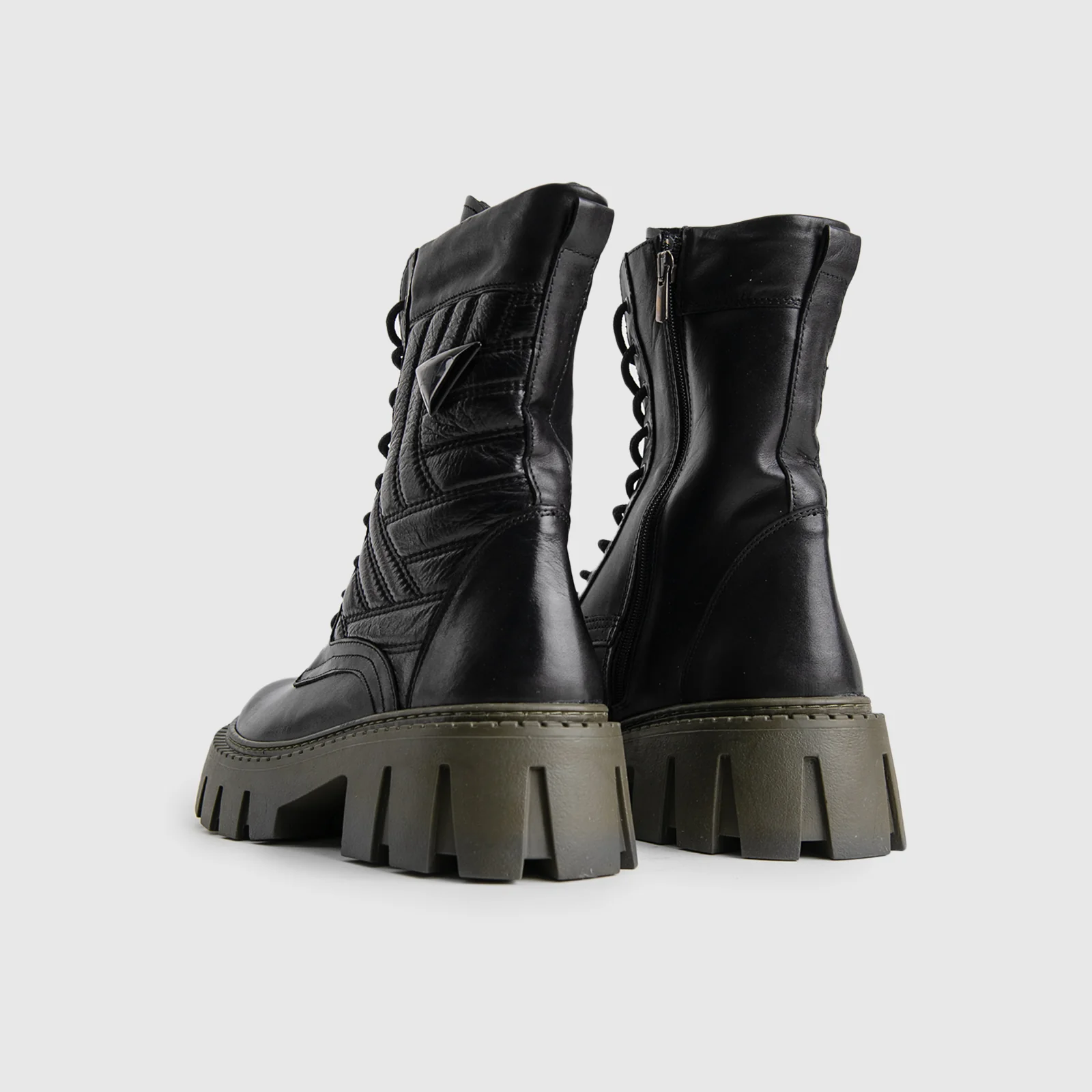 Dimato Ladies Chunky Sole Boot 070-1 D35 - Image 4