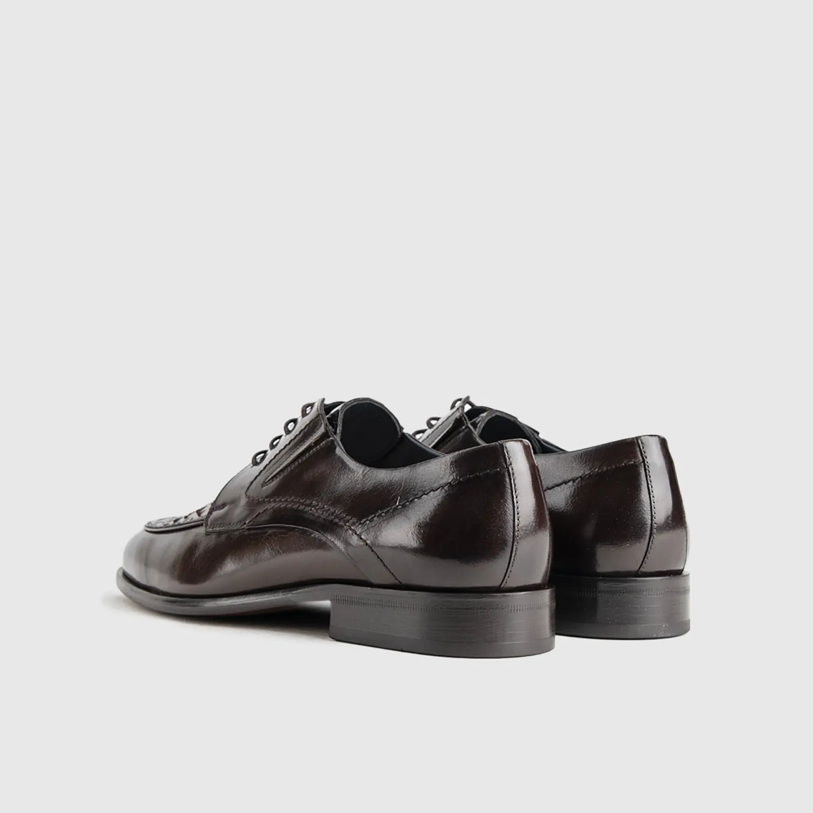 Dress Comfort Oxfords 6933 Brown - Image 4