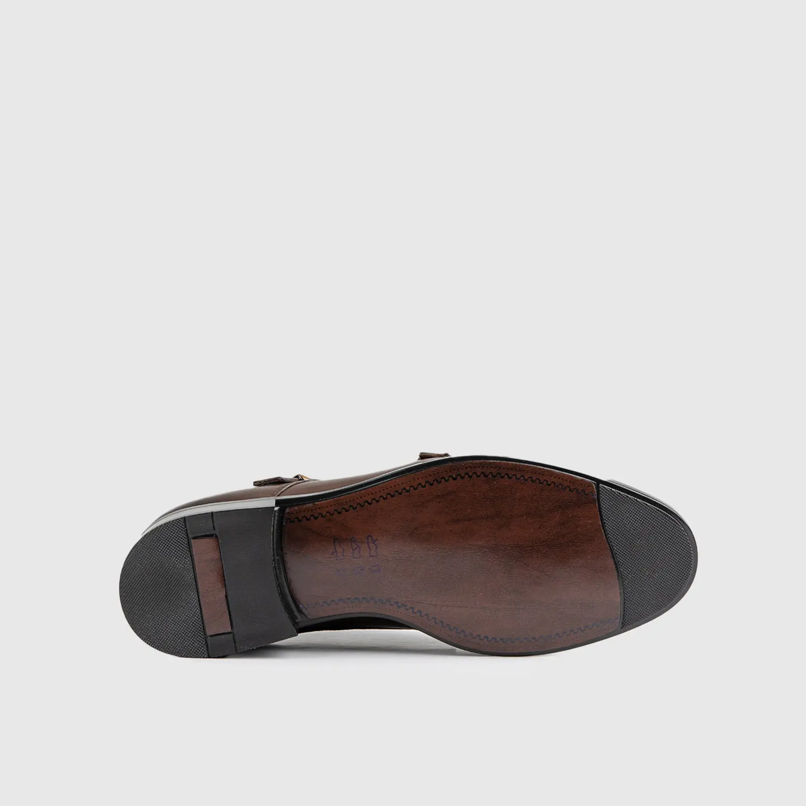 Dress Double Monk Loafers Brown 9769/2 - Image 4