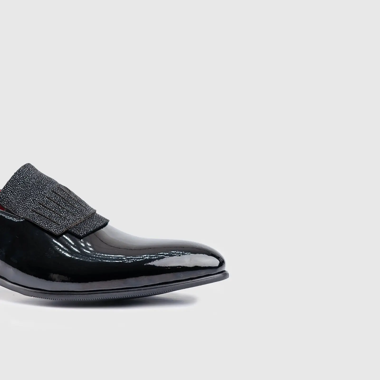Dress Loafers Black EL024 - Image 5