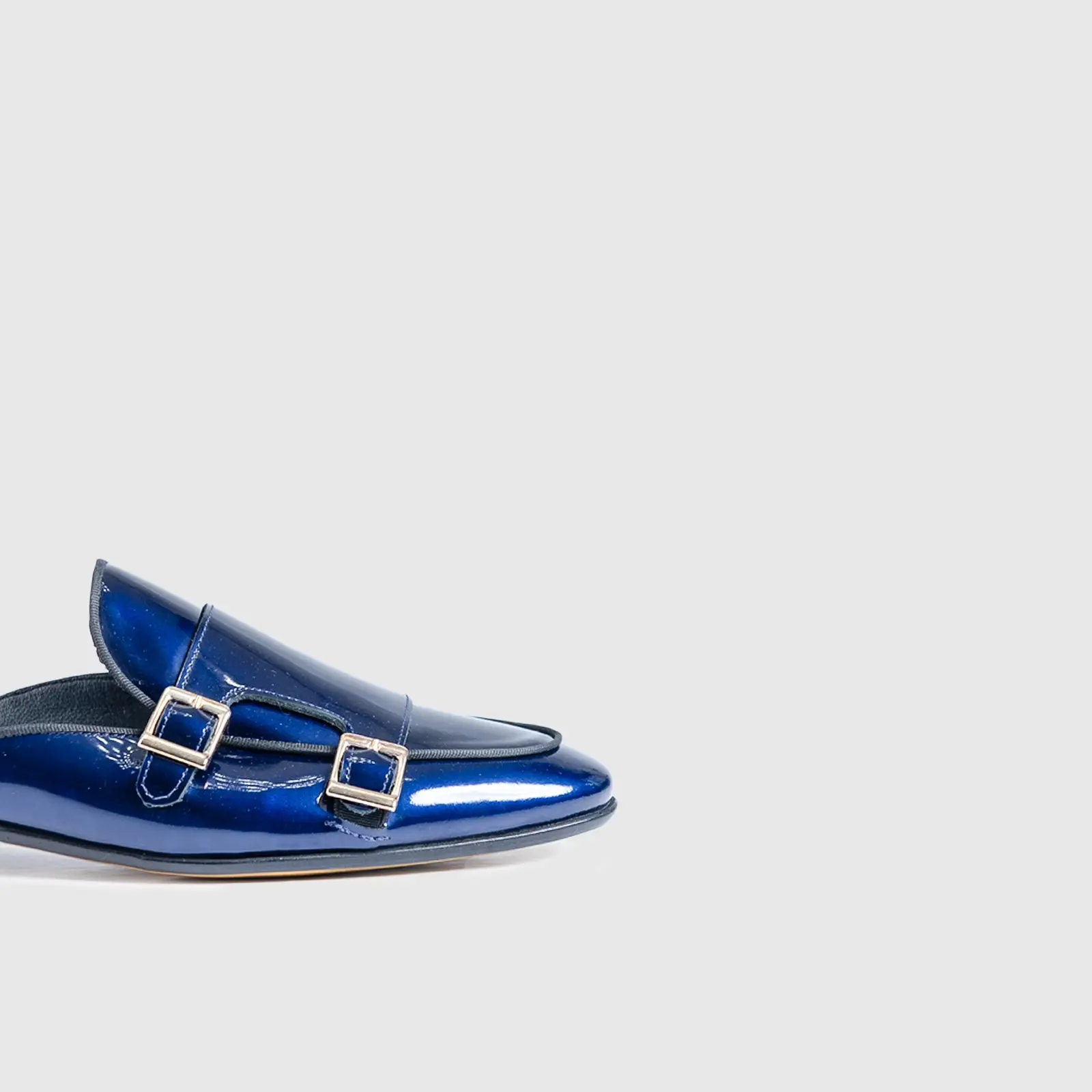 Dress Open Back Mules 464 Navy BC44 - Image 5
