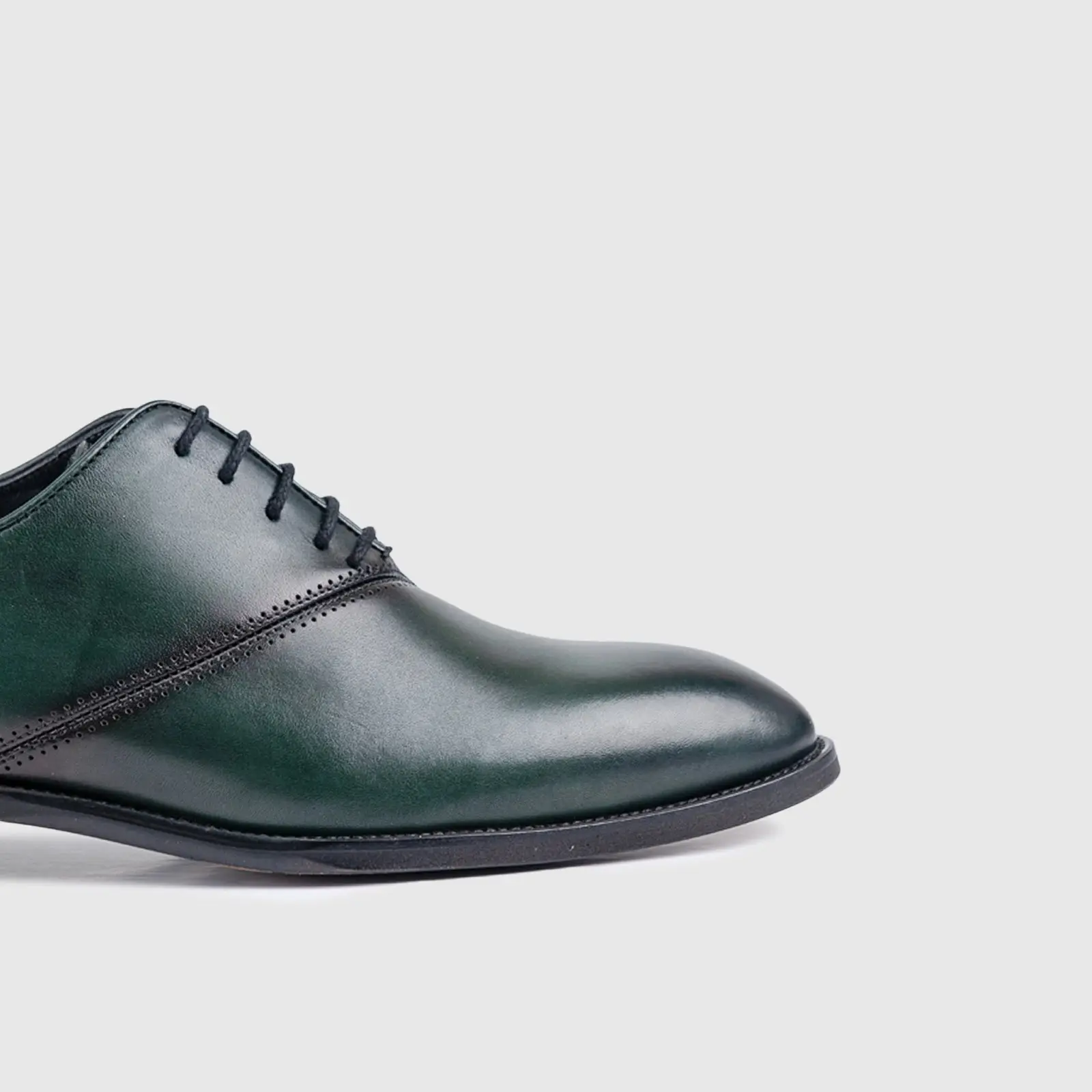 Dress Oxfords 1-434 Green BC57 - Image 5