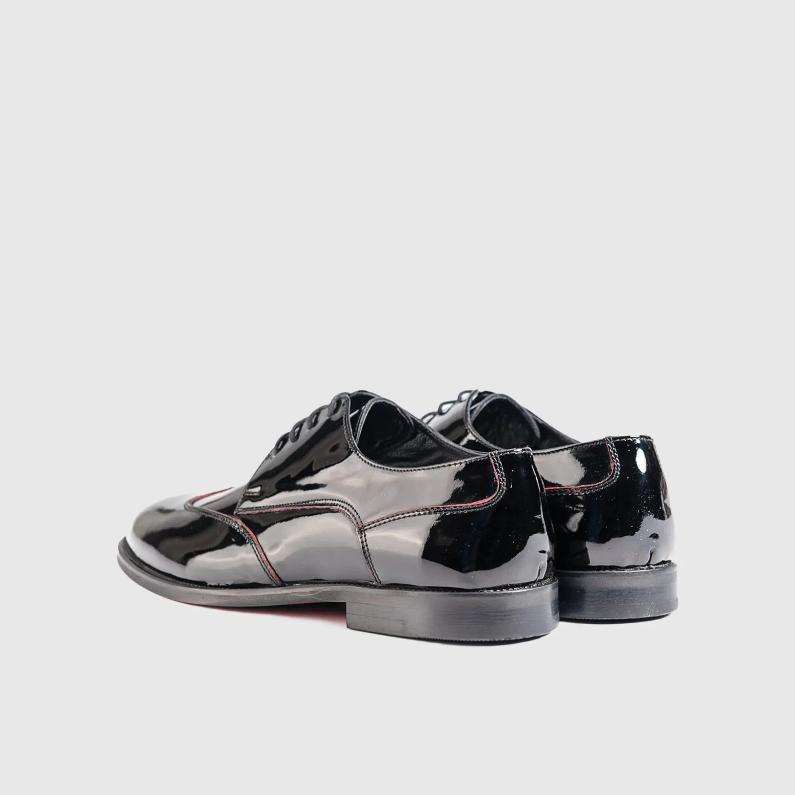 Dress Oxfords 129-7 Black Patent BC35 - Image 2