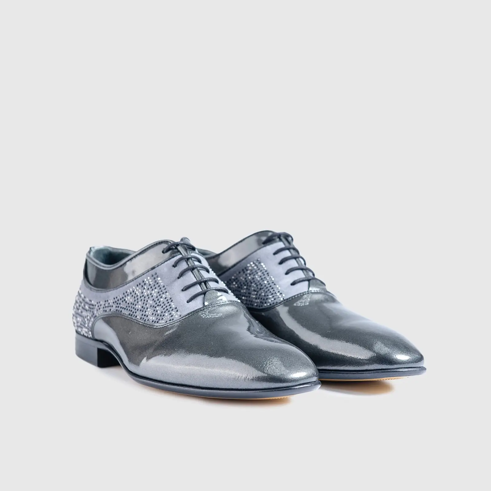 Dress Oxfords 22923 Grey BC40 - Image 2