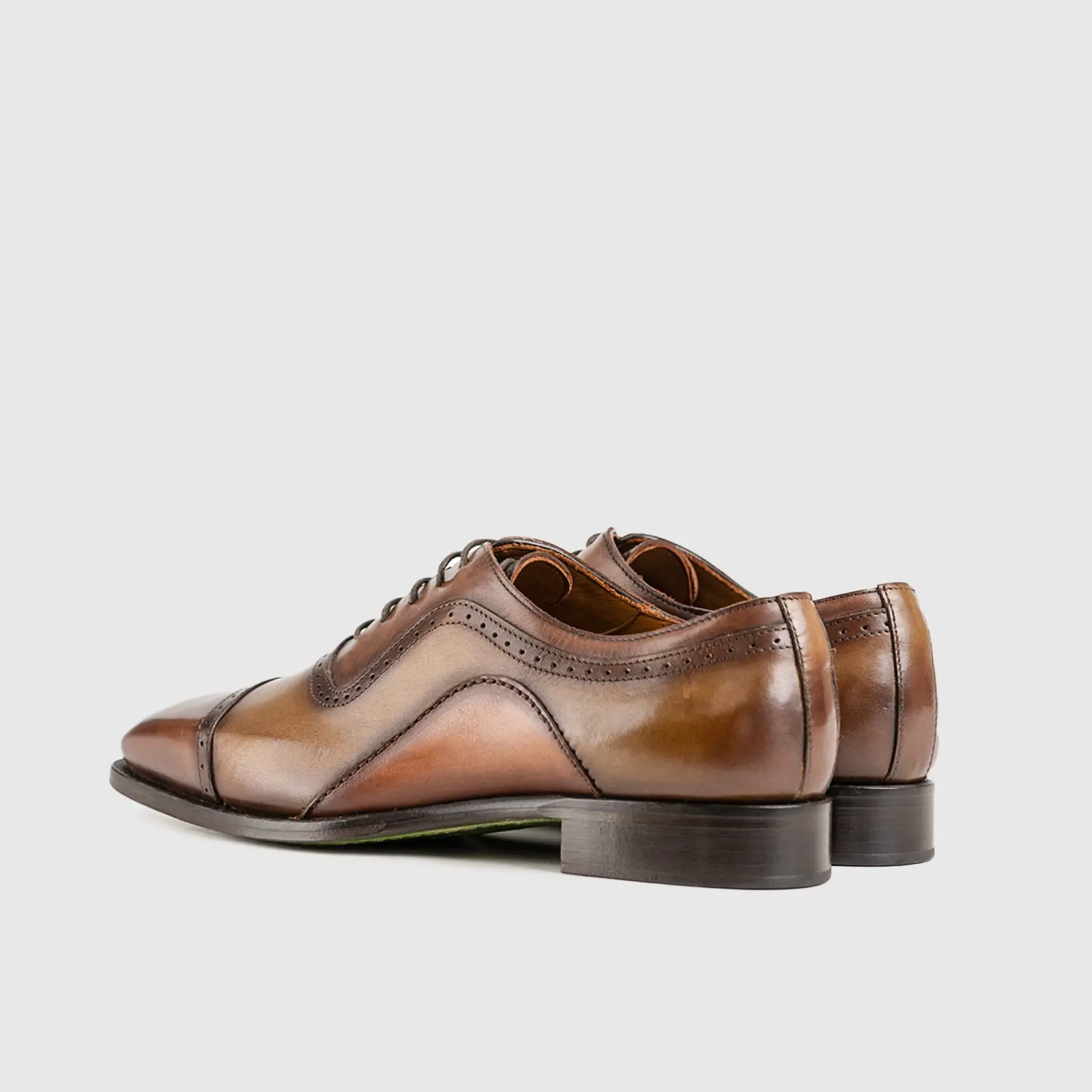 Dress Oxfords 44217 Brown/Tan - Image 3