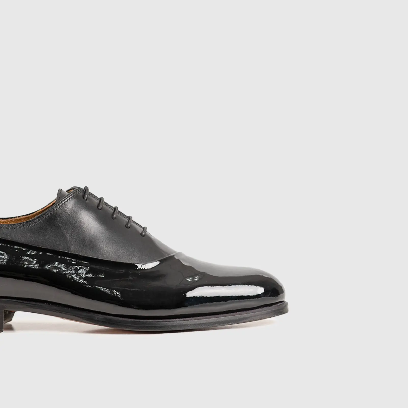Dress Oxfords B4401 Black Patent/Leather - Image 5