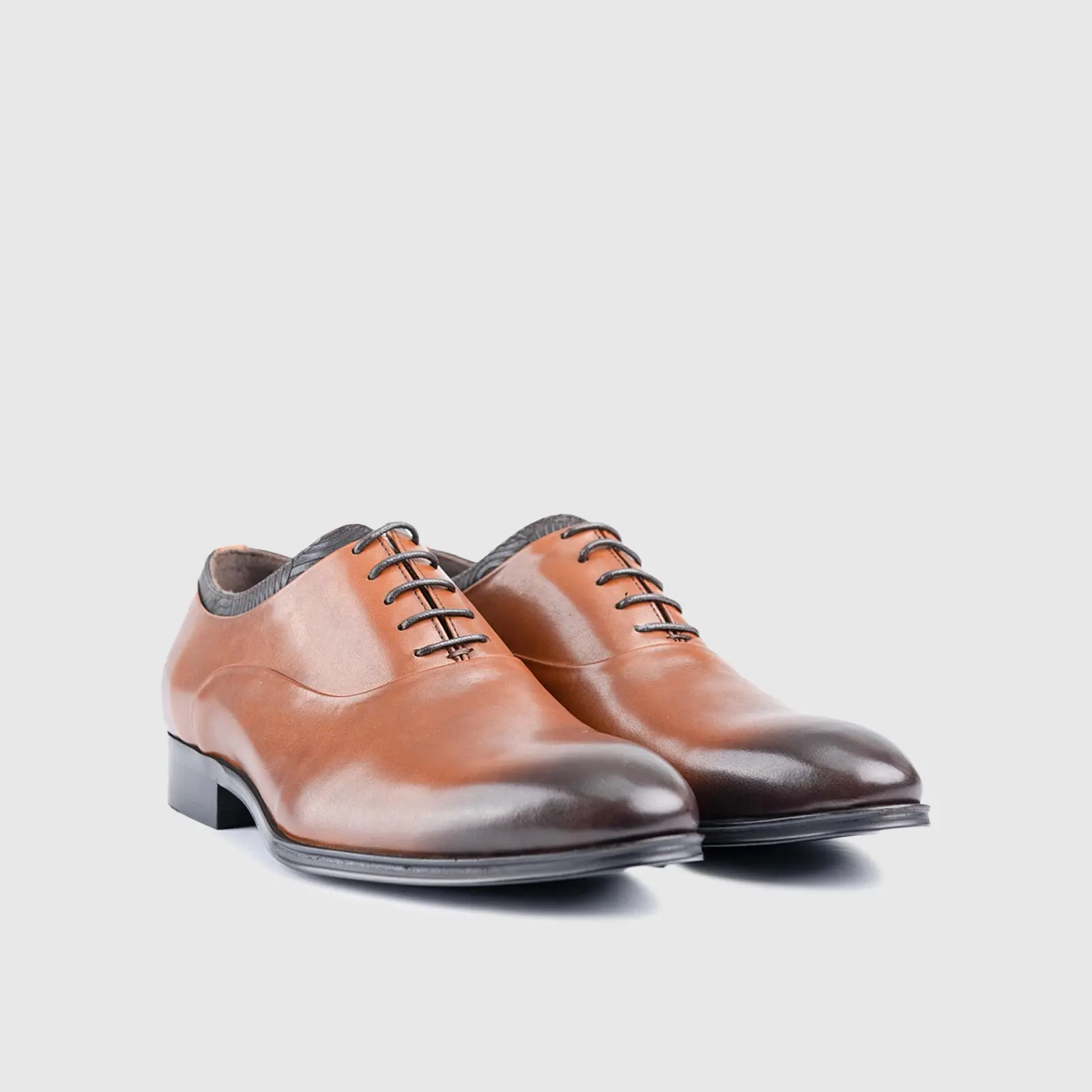 Dress Oxfords Tan EL010 - Image 2